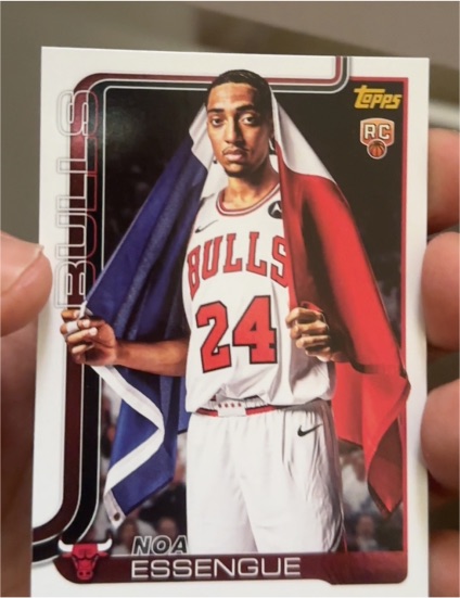 2025 Topps #24 Noa Essengue — front