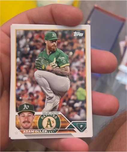 2023 Topps Series 2 #542 Adam Oller — front