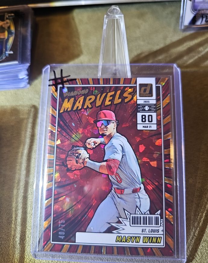 2025 Panini Donruss Diamond Marvels #3 Masyn Winn — front