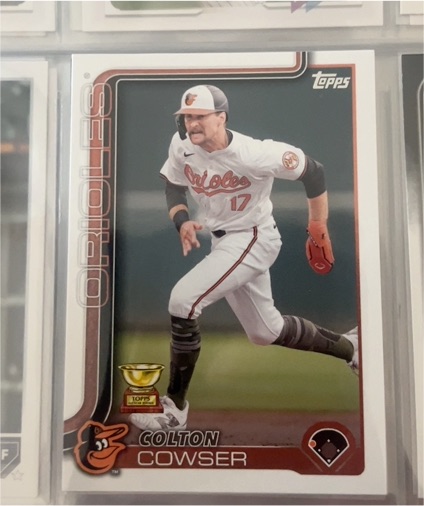 2025 Topps Series 1 #230 Colton Cowser — front