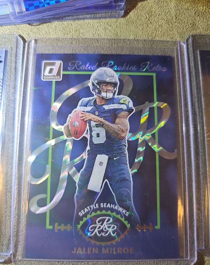 2025 Donruss Rated Rookies Retro #16 Jalen Milroe — front