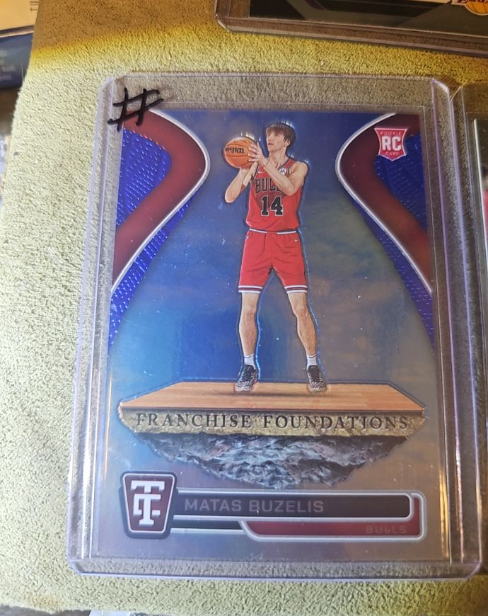 2024-25 Panini Totally Certified #23 Matas Buzelis Franchise Foundations — front