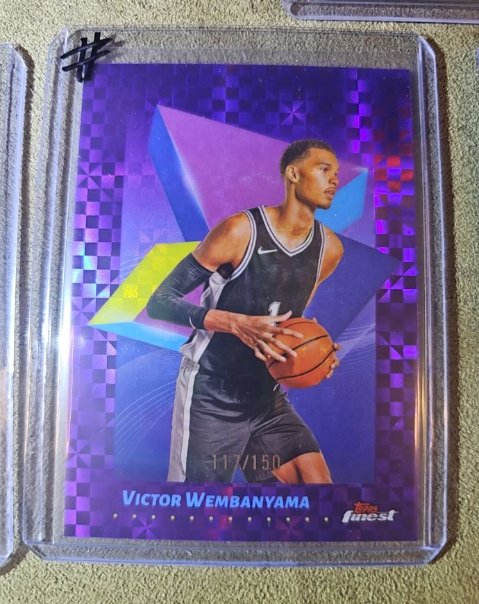 2024-25 Topps Finest #83 Victor Wembanyama — front