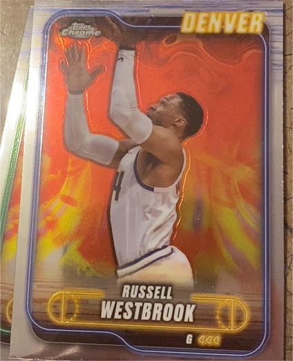 2024-25 Topps Chrome #125 Russell Westbrook — front