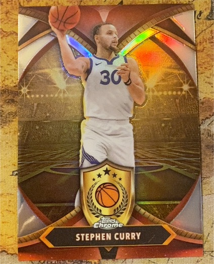 2024-25 Topps Chrome #BOD-3 Stephen Curry — front