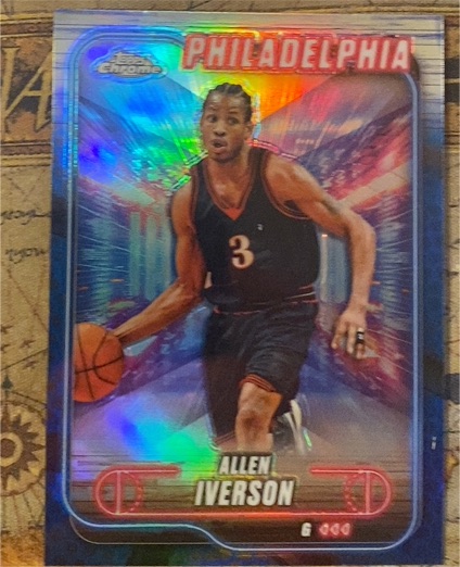 2024-25 Topps Chrome #94 Allen Iverson — front