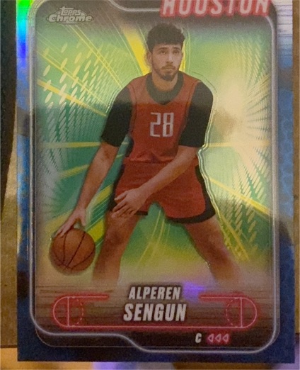 2024-25 Topps Chrome #106 Alperen Sengun — front