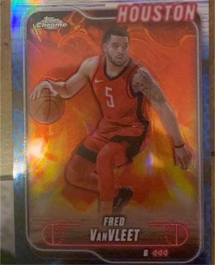 2024-25 Topps Chrome #137 Fred VanVleet — front