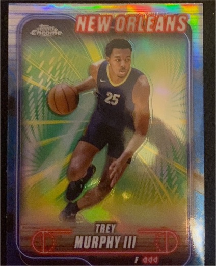 2024-25 Topps Chrome #144 Trey Murphy III — front