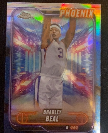 2024-25 Topps Chrome #170 Bradley Beal — front