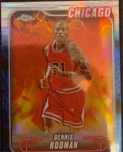 2024-25 Topps Chrome #95 Dennis Rodman — front