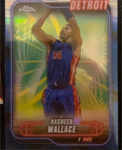 2024-25 Topps Chrome #23 Rasheed Wallace — front