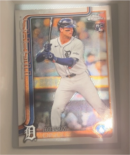 2025 Topps Chrome #274 Dillon Dingler — front