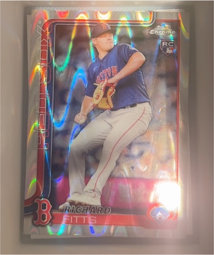 2025 Topps Chrome #72 Richard Fitts — front