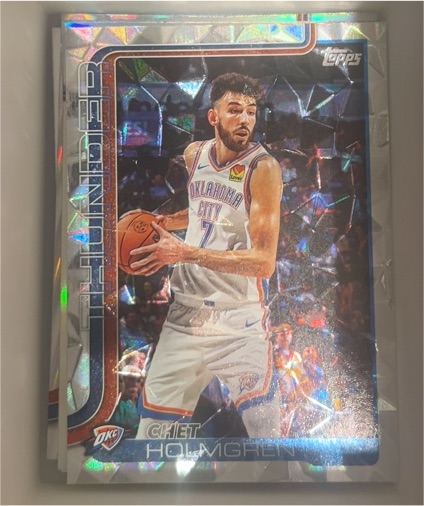 2025-26 Topps Basketball #118 Chet Holmgren — front