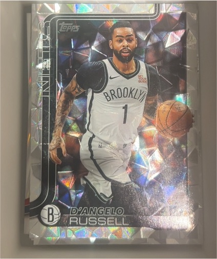 2025-26 Topps Basketball #8 D'Angelo Russell — front