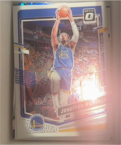 2023-24 Donruss Optic #143 Jonathan Kuminga — front