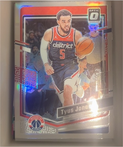 2023-24 Donruss Optic #182 Tyus Jones — front