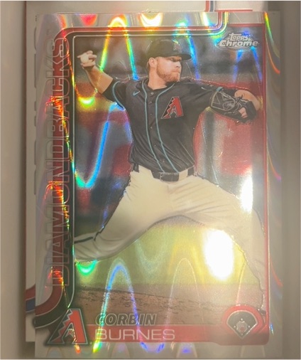 2025 Topps Chrome #17 Corbin Burnes — front