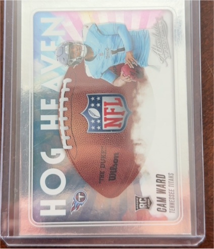 2025 Panini Absolute Hog Heaven #HH-CWD Cam Ward — front