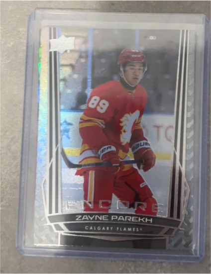 2025-26 Upper Deck Series 1 Encore #E-20 Zayne Parekh — front
