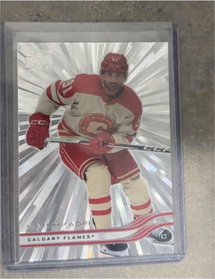 2025-26 Upper Deck Series 1 Outburst #19 Nazem Kadri — front