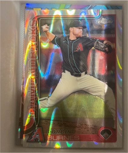2025 Topps Chrome #17 Corbin Burnes — front