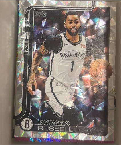 2025-26 Topps #8 D'Angelo Russell — front
