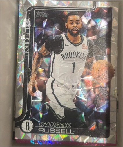 2025-26 Topps #8 D'Angelo Russell — front