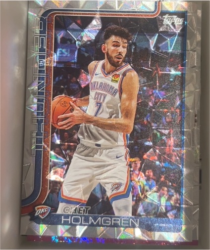 2025-26 Topps #118 Chet Holmgren — front
