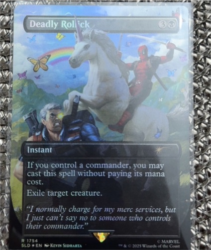 2025 Magic: The Gathering Secret Lair Drop Series #1754 Deadly Rollick — front
