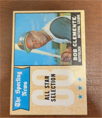 1968 Topps #374 Roberto Clemente — front