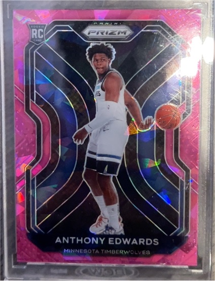 2020-21 Panini Prizm #258 Anthony Edwards — front