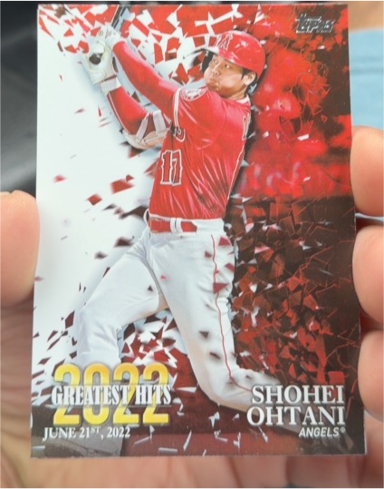2023 Topps Series 1 2022 Greatest Hits #22GH-16 Shohei Ohtani — front
