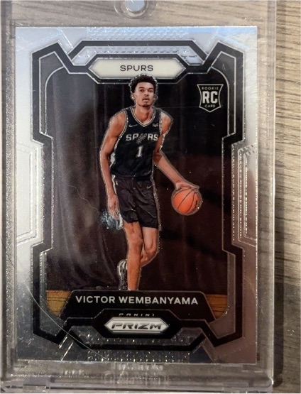 2023-24 Panini Prizm #136 Victor Wembanyama — front