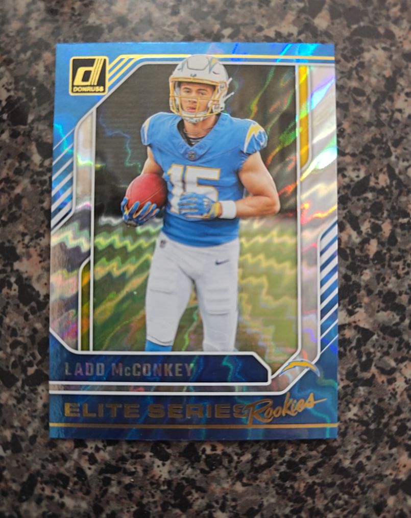 2024 Donruss #3 Ladd McConkey Elite Series Rookies — front