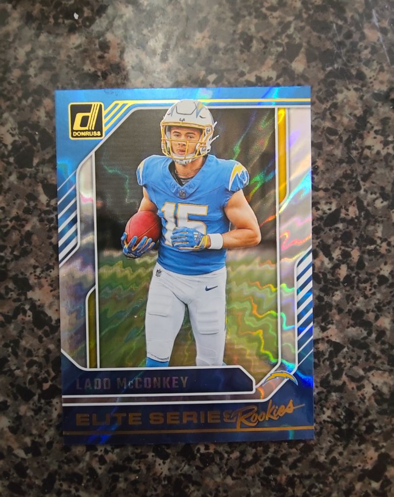 2024 Panini Donruss #3 Ladd McConkey Elite Series Rookies — front