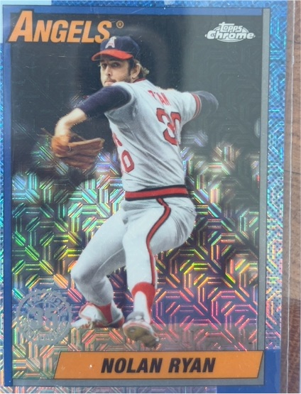 1990 Topps Chrome #9 Nolan Ryan — front