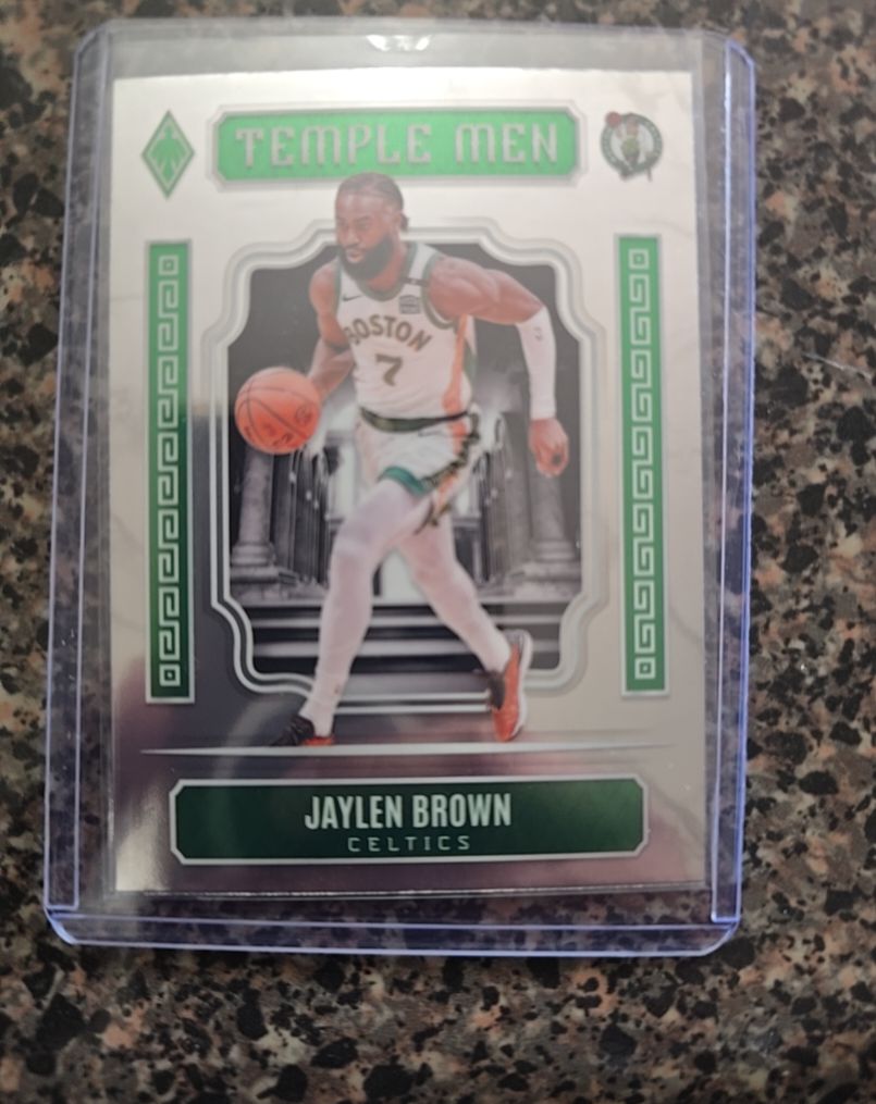 2023-24 Panini Phoenix #20 Jaylen Brown Temple Men — front