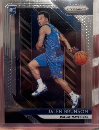 2018-19 Panini Prizm #250 Jalen Brunson — front