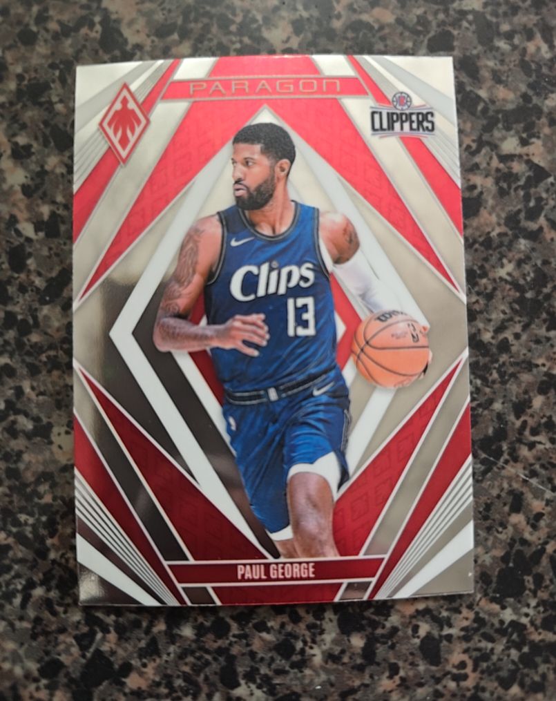2023-24 Panini Phoenix Paragon #5 Paul George — front