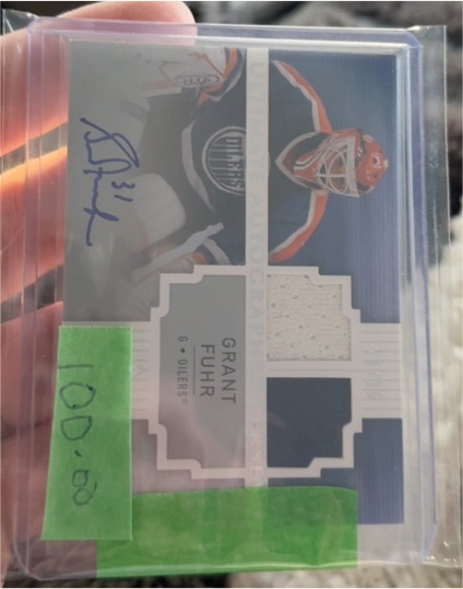 2007-08 Upper Deck Ultimate Collection #AJGF Grant Fuhr — front
