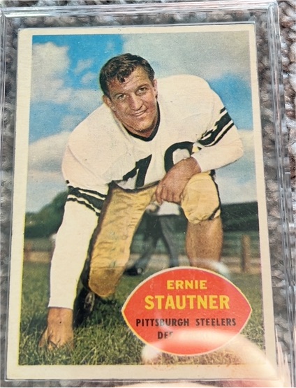 1960 Topps Football #101 Ernie Stautner — front