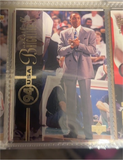 1994 Upper Deck #168 Isiah Thomas USA Basketball Highlights — front
