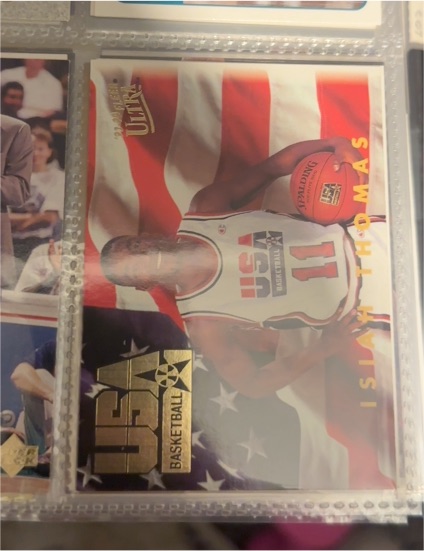 1993-94 Fleer Ultra #370 Isiah Thomas USA Basketball — front