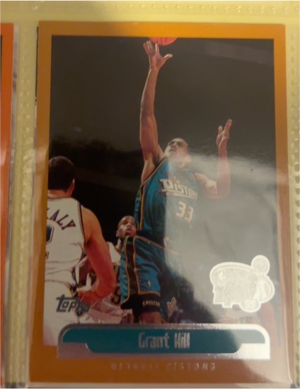 1999-00 Topps NBA Tipoff #42 Grant Hill — front