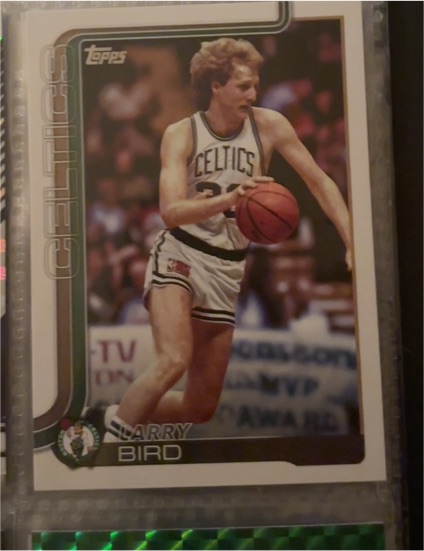 2025 Topps #257 Larry Bird — front