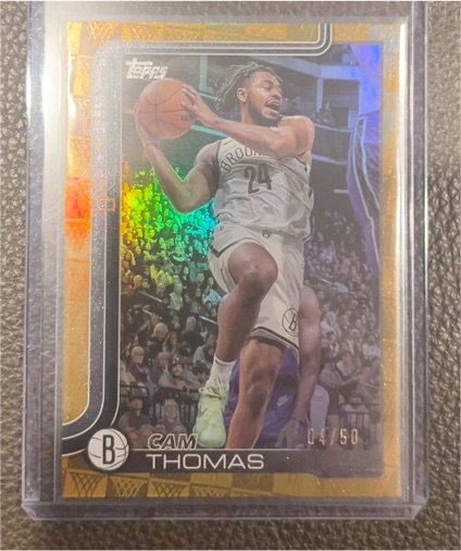 2025-26 Topps Basketball #11 Cam Thomas — front