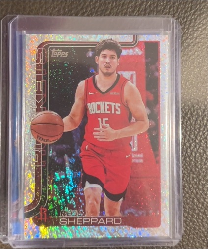 2025-26 Topps #178 Reed Sheppard — front