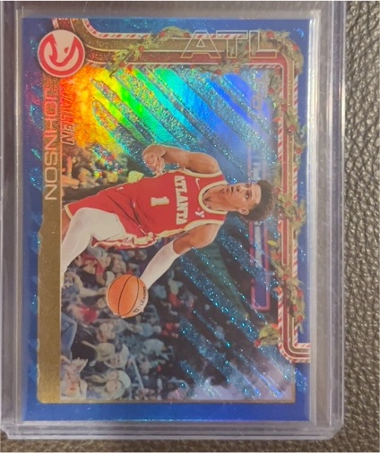2025-26 Topps Holiday #H52 Jalen Johnson — front